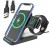 Ładowarka indukcyjna 3w1 do Samsung s21 S20 Apple + AirPods Buds Apple Watch 15W - zdjęcie 1
