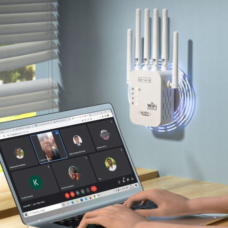 Wzmacniacz Sygnału Repeater WiFi 5 Zewnętrzny Repeater Access Point Zenwire WD-R1201U - zdjęcie 2