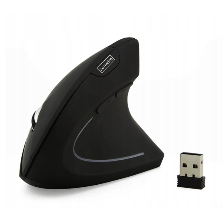 vertikální bezdrátová ergonomická myš ZenWire X7 - fotka 6