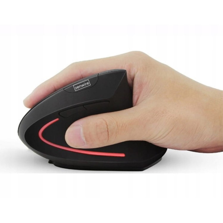 vertikální bezdrátová ergonomická myš ZenWire X7 - fotka 7