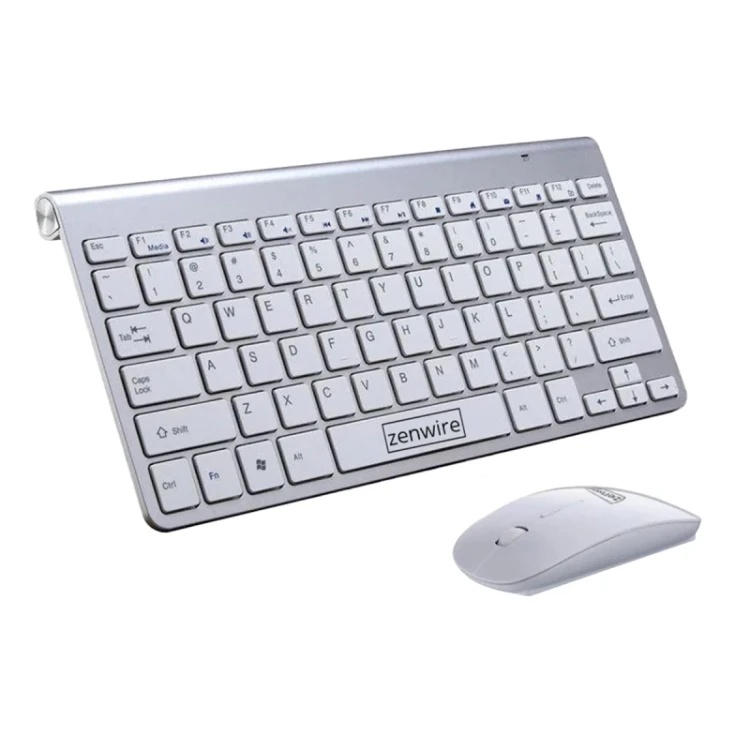 SADA BEZDRÁTOVÉ KLÁVESNICE A MYŠI USB SLIM - fotka 4