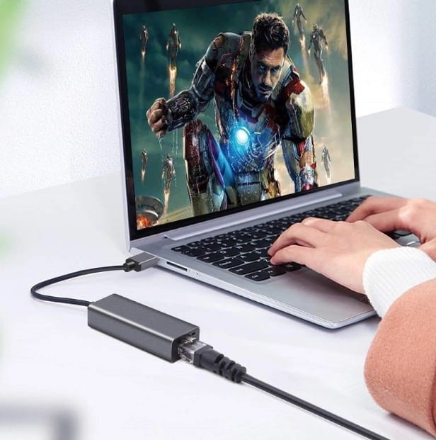 SÍŤOVÁ KARTA USB 3.0 ETHERNET RJ45 GIGABIT LAN A - fotka 4