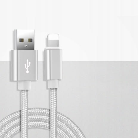 nabíjecí kabel USB LIGHTNING QuickCharge 3.0 1,5m - fotka 2