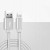 nabíjecí kabel USB LIGHTNING QuickCharge 3.0 1,5m - fotka 2