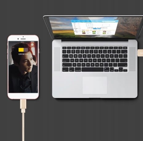 nabíjecí kabel USB LIGHTNING QuickCharge 3.0 1,5m - fotka 3