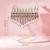 Kalimba Africký nástroj Piano Zanza Mbira 17-key Acrylic K-03a - fotka 5